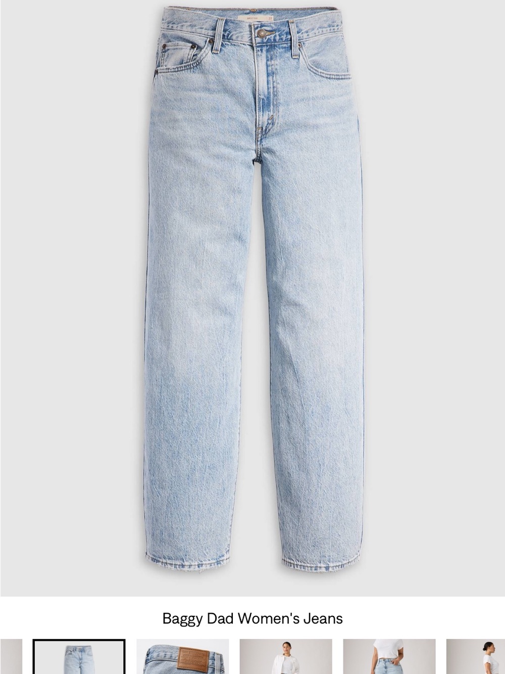 Levi’s Women’s Baggy Dad Jeans